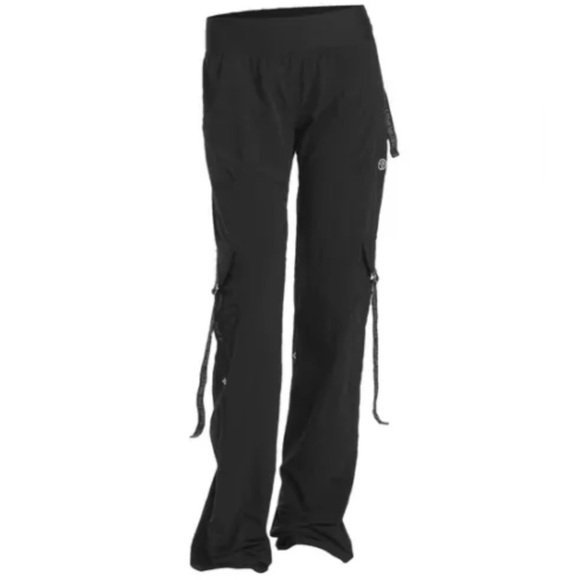 ZUMBA CARGO PANTS DANCE FITNESS Converts to Capri Large - Picture 2 of 11